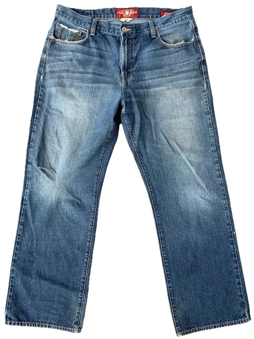 Lucky Brand Men's Straight Jeans - Blue Wash